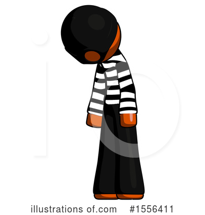 Royalty-Free (RF) Orange Design Mascot Clipart Illustration by Leo Blanchette - Stock Sample #1556411