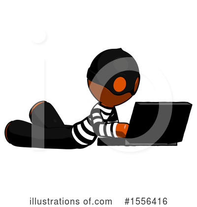 Royalty-Free (RF) Orange Design Mascot Clipart Illustration by Leo Blanchette - Stock Sample #1556416