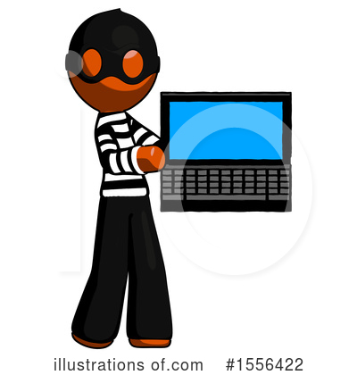 Royalty-Free (RF) Orange Design Mascot Clipart Illustration by Leo Blanchette - Stock Sample #1556422