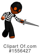 Orange Design Mascot Clipart #1556427 by Leo Blanchette