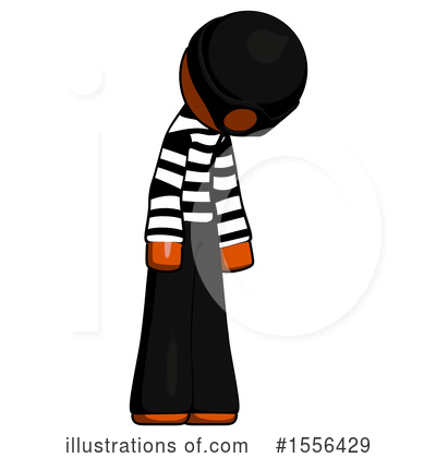 Royalty-Free (RF) Orange Design Mascot Clipart Illustration by Leo Blanchette - Stock Sample #1556429