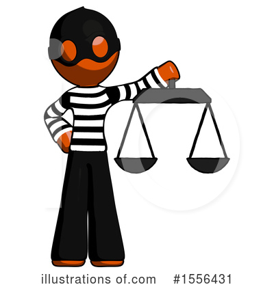 Royalty-Free (RF) Orange Design Mascot Clipart Illustration by Leo Blanchette - Stock Sample #1556431