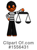 Orange Design Mascot Clipart #1556431 by Leo Blanchette