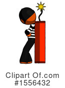 Orange Design Mascot Clipart #1556432 by Leo Blanchette