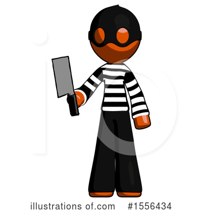 Royalty-Free (RF) Orange Design Mascot Clipart Illustration by Leo Blanchette - Stock Sample #1556434
