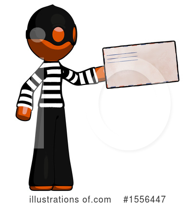 Royalty-Free (RF) Orange Design Mascot Clipart Illustration by Leo Blanchette - Stock Sample #1556447