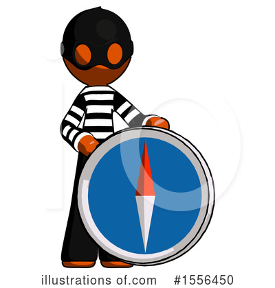 Royalty-Free (RF) Orange Design Mascot Clipart Illustration by Leo Blanchette - Stock Sample #1556450