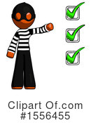 Orange Design Mascot Clipart #1556455 by Leo Blanchette