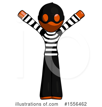 Royalty-Free (RF) Orange Design Mascot Clipart Illustration by Leo Blanchette - Stock Sample #1556462