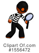 Orange Design Mascot Clipart #1556472 by Leo Blanchette