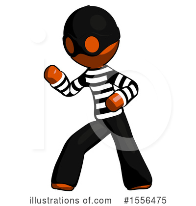 Royalty-Free (RF) Orange Design Mascot Clipart Illustration by Leo Blanchette - Stock Sample #1556475