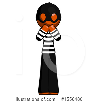 Royalty-Free (RF) Orange Design Mascot Clipart Illustration by Leo Blanchette - Stock Sample #1556480