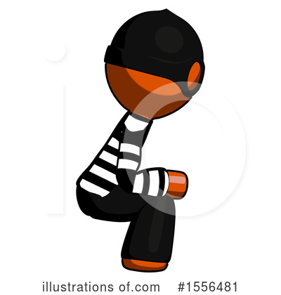Royalty-Free (RF) Orange Design Mascot Clipart Illustration by Leo Blanchette - Stock Sample #1556481