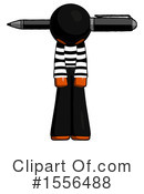 Orange Design Mascot Clipart #1556488 by Leo Blanchette