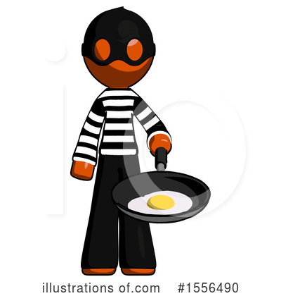 Royalty-Free (RF) Orange Design Mascot Clipart Illustration by Leo Blanchette - Stock Sample #1556490