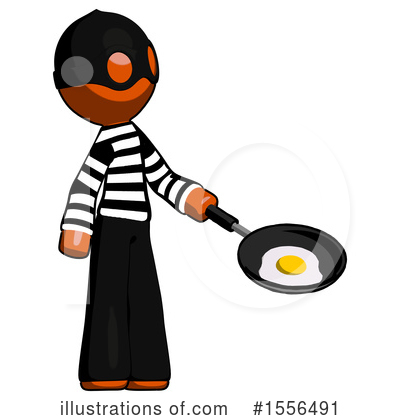 Royalty-Free (RF) Orange Design Mascot Clipart Illustration by Leo Blanchette - Stock Sample #1556491