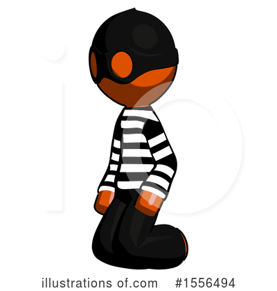 Royalty-Free (RF) Orange Design Mascot Clipart Illustration by Leo Blanchette - Stock Sample #1556494