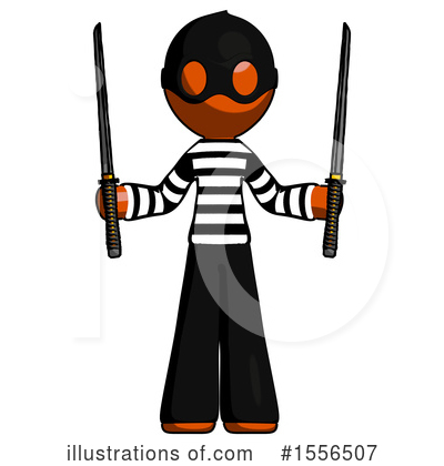 Royalty-Free (RF) Orange Design Mascot Clipart Illustration by Leo Blanchette - Stock Sample #1556507