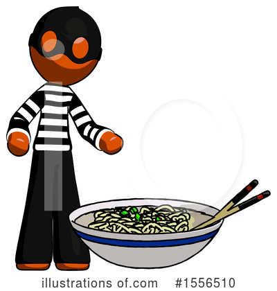 Royalty-Free (RF) Orange Design Mascot Clipart Illustration by Leo Blanchette - Stock Sample #1556510