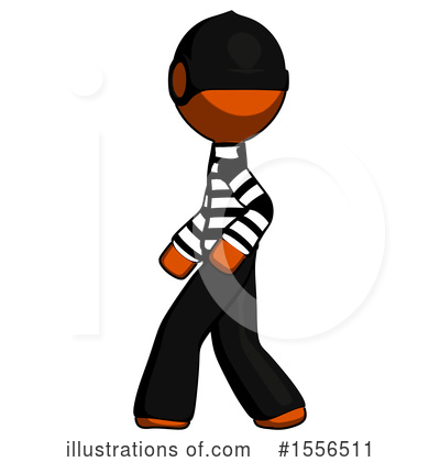 Royalty-Free (RF) Orange Design Mascot Clipart Illustration by Leo Blanchette - Stock Sample #1556511