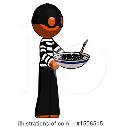 Royalty-Free (RF) Orange Design Mascot Clipart Illustration by Leo Blanchette - Stock Sample #1556515