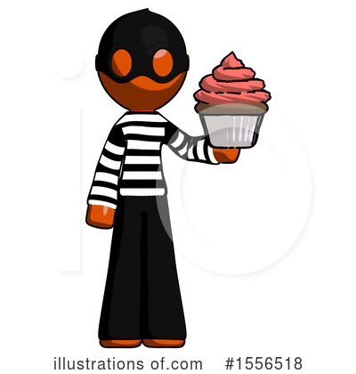 Royalty-Free (RF) Orange Design Mascot Clipart Illustration by Leo Blanchette - Stock Sample #1556518