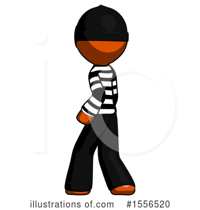 Royalty-Free (RF) Orange Design Mascot Clipart Illustration by Leo Blanchette - Stock Sample #1556520