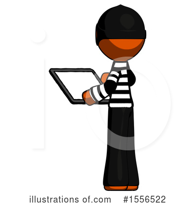 Royalty-Free (RF) Orange Design Mascot Clipart Illustration by Leo Blanchette - Stock Sample #1556522