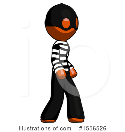 Royalty-Free (RF) Orange Design Mascot Clipart Illustration by Leo Blanchette - Stock Sample #1556526