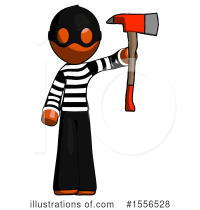 Royalty-Free (RF) Orange Design Mascot Clipart Illustration by Leo Blanchette - Stock Sample #1556528