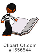 Orange Design Mascot Clipart #1556544 by Leo Blanchette