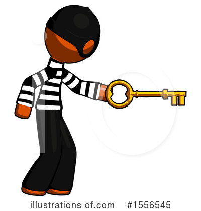 Royalty-Free (RF) Orange Design Mascot Clipart Illustration by Leo Blanchette - Stock Sample #1556545