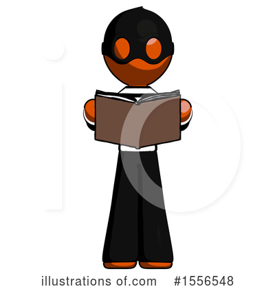 Royalty-Free (RF) Orange Design Mascot Clipart Illustration by Leo Blanchette - Stock Sample #1556548