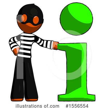 Royalty-Free (RF) Orange Design Mascot Clipart Illustration by Leo Blanchette - Stock Sample #1556554