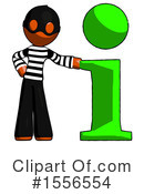 Orange Design Mascot Clipart #1556554 by Leo Blanchette