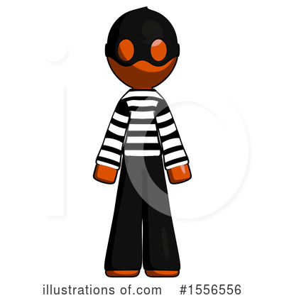 Royalty-Free (RF) Orange Design Mascot Clipart Illustration by Leo Blanchette - Stock Sample #1556556