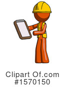 Orange Design Mascot Clipart #1570150 by Leo Blanchette