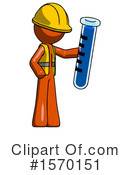 Orange Design Mascot Clipart #1570151 by Leo Blanchette