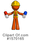 Orange Design Mascot Clipart #1570165 by Leo Blanchette