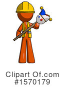 Orange Design Mascot Clipart #1570179 by Leo Blanchette