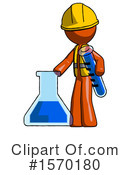 Orange Design Mascot Clipart #1570180 by Leo Blanchette