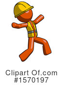 Orange Design Mascot Clipart #1570197 by Leo Blanchette