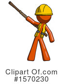Orange Design Mascot Clipart #1570230 by Leo Blanchette