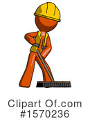 Orange Design Mascot Clipart #1570236 by Leo Blanchette