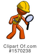Orange Design Mascot Clipart #1570238 by Leo Blanchette