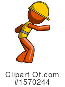 Orange Design Mascot Clipart #1570244 by Leo Blanchette