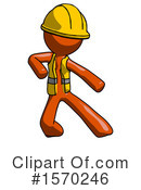 Orange Design Mascot Clipart #1570246 by Leo Blanchette