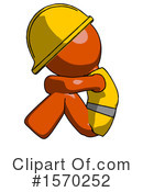 Orange Design Mascot Clipart #1570252 by Leo Blanchette