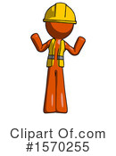 Orange Design Mascot Clipart #1570255 by Leo Blanchette