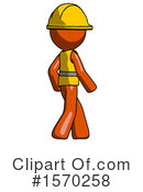 Orange Design Mascot Clipart #1570258 by Leo Blanchette
